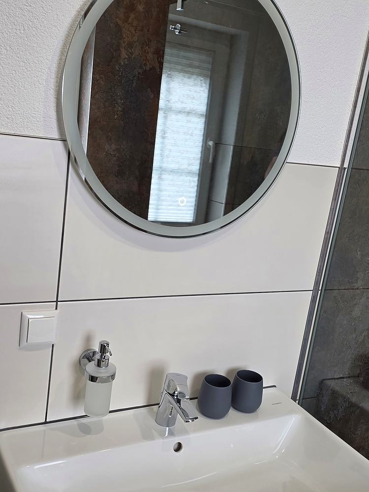 The second bathroom, basin