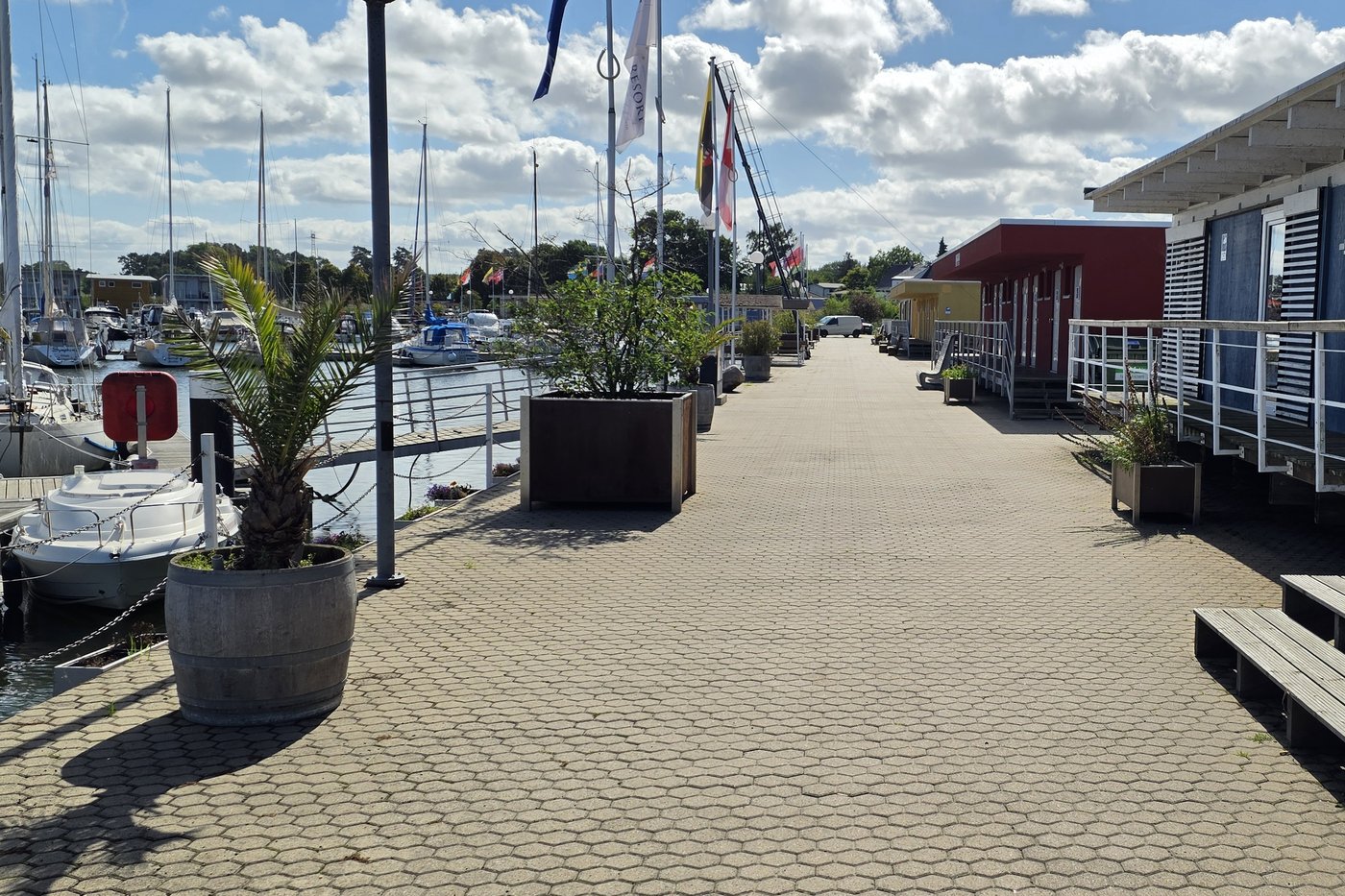 Boote am alten Peenearm